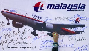 MH370 went missing in March, 2104.