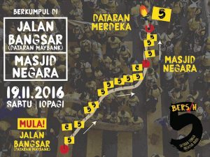 The propose Bersih 5 rally tomorrow